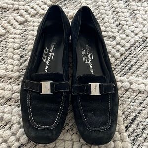 Ferragamo Soft suede like feel shoes
